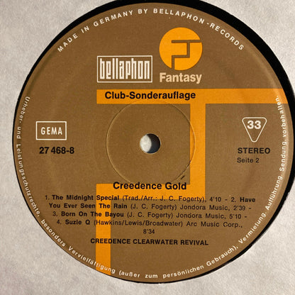 Creedence Clearwater Revival : Creedence Gold (LP, Comp, Club)
