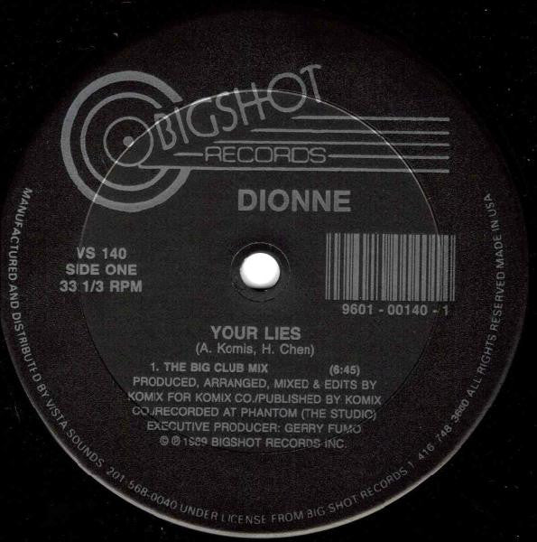 Dionne : Your Lies (12")
