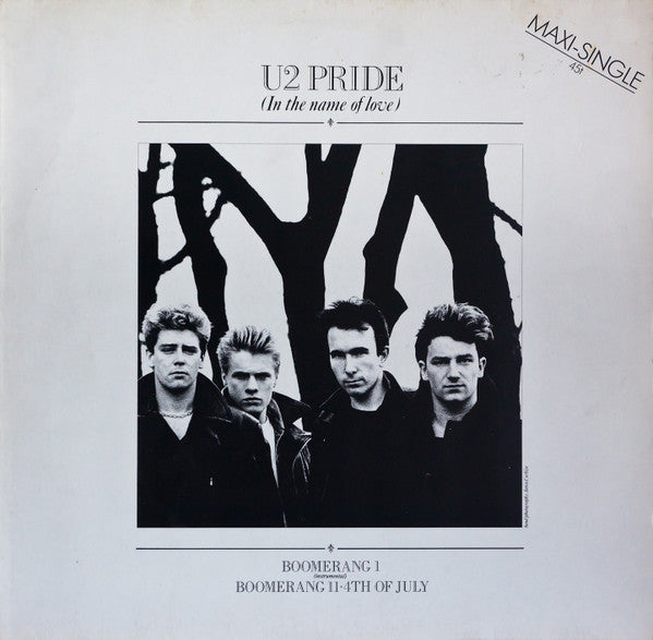 U2 : Pride (In The Name Of Love) (12", Maxi)