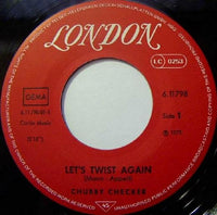 Chubby Checker : Let's Twist Again / The Twist (7", Single)