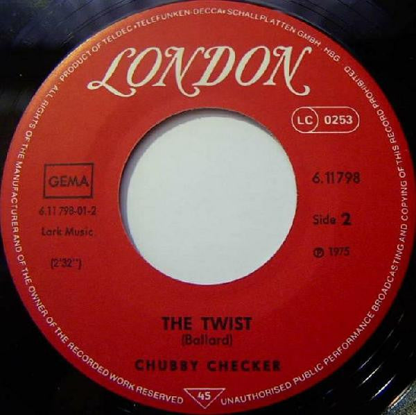 Chubby Checker : Let's Twist Again / The Twist (7", Single)