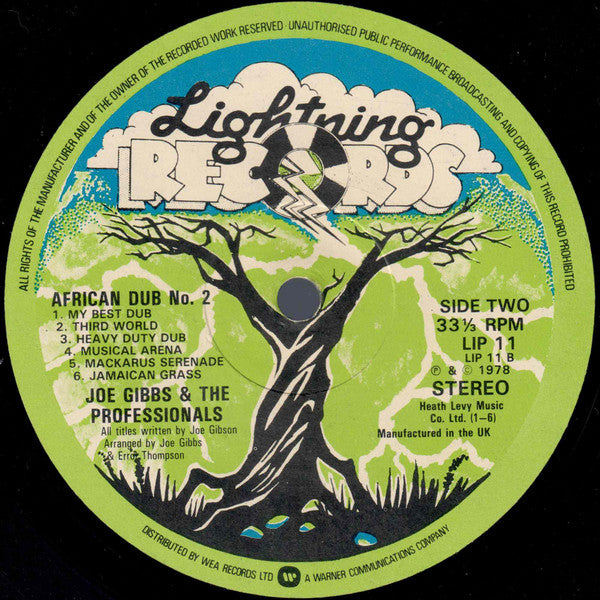 Joe Gibbs & The Professionals : African Dub - All Mighty - Chapter Two (LP, Album)