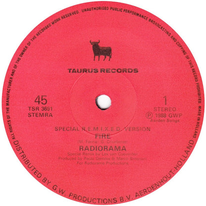 Radiorama : Fire (12")