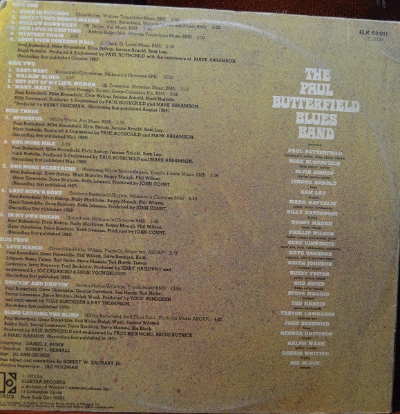 The Paul Butterfield Blues Band : Golden Butter, The Best Of The Paul Butterfield Blues Band (2xLP, Comp, Gat)