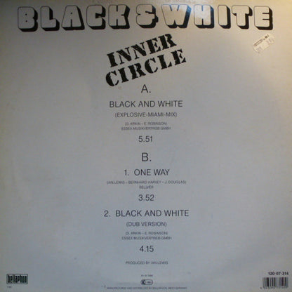 Inner Circle : Black & White (12", Maxi)