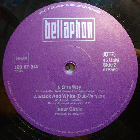 Inner Circle : Black & White (12", Maxi)