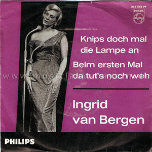 Ingrid van Bergen : Knips Doch Mal Die Lampe An (7", Single, Mono)