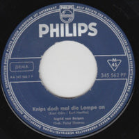 Ingrid van Bergen : Knips Doch Mal Die Lampe An (7", Single, Mono)