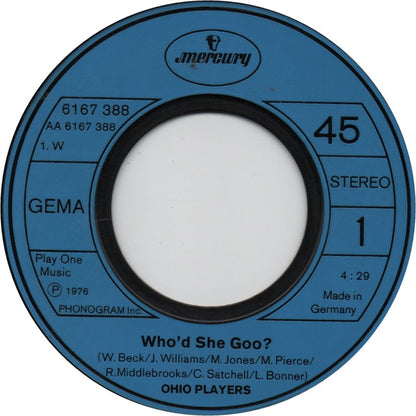 Ohio Players : Who'd She Coo? / Bi-Centennial (7")
