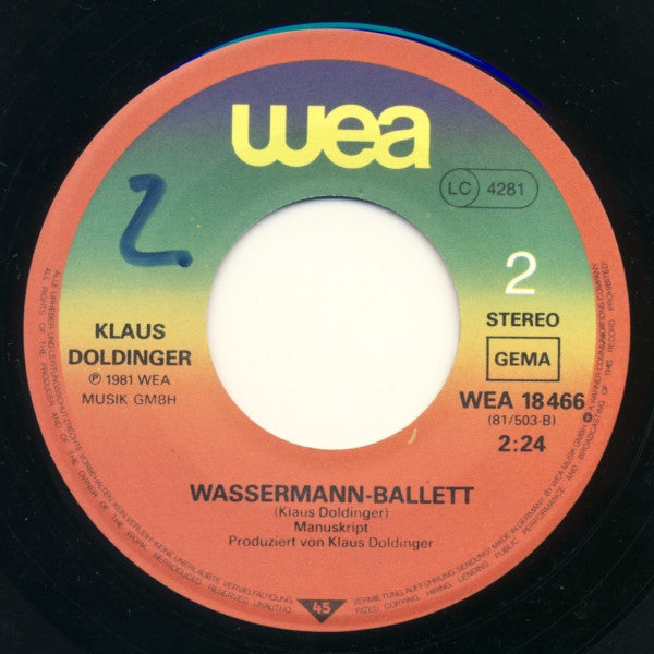 Klaus Doldinger : Astro-Show (7")
