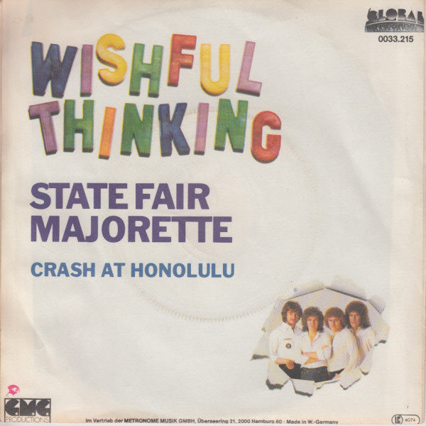 Wishful Thinking : State Fair Majorette (7", Single)