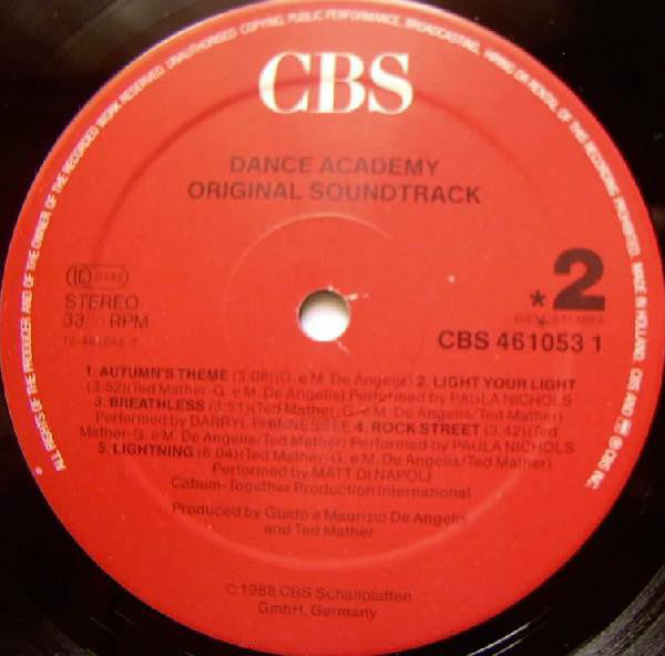 Various : Dance Academy - The Original Soundtrack (2xLP, Comp)