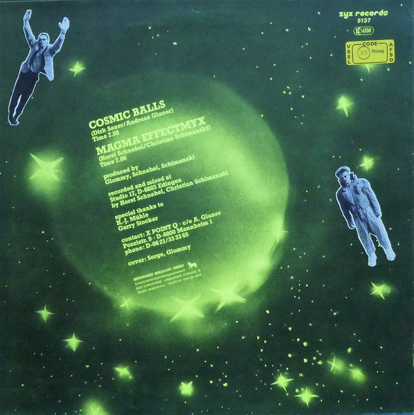X Point Q : Cosmic Balls / Magma Effectmyx (12")