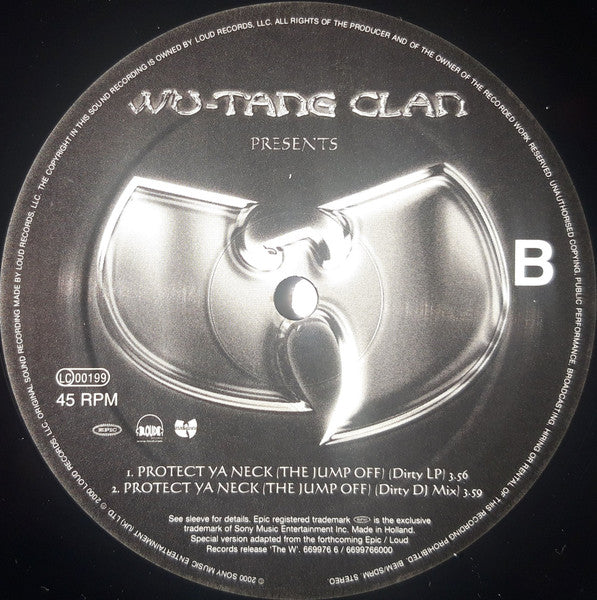 Wu-Tang Clan : Gravel Pit / Protect Ya Neck (The Jump Off) (12")