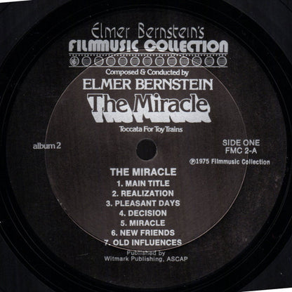Elmer Bernstein : The Miracle / Toccata For Toy Trains (LP)