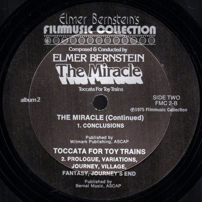 Elmer Bernstein : The Miracle / Toccata For Toy Trains (LP)