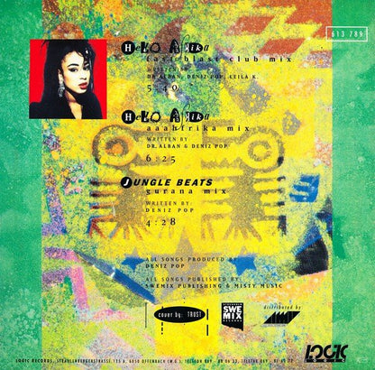 Dr. Alban Featuring Leila K.* : Hello Afrika (12")