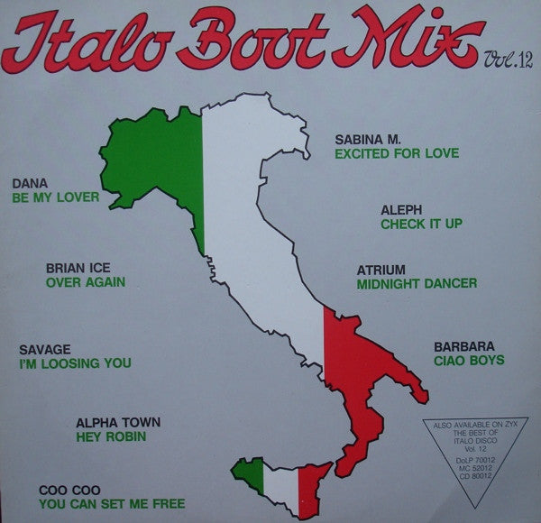 Various : Italo Boot Mix Vol. 12 (12", Mixed)