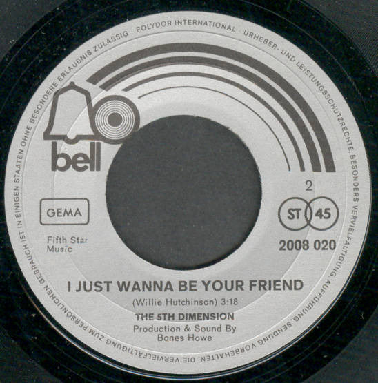 The 5th Dimension* : Together Let's Find Love (7", Single)