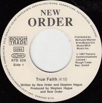 New Order : True Faith / 1963 (7", Single)