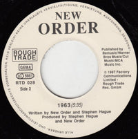 New Order : True Faith / 1963 (7", Single)