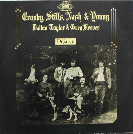Crosby, Stills, Nash & Young : Déjà Vu (LP, Album, RE)
