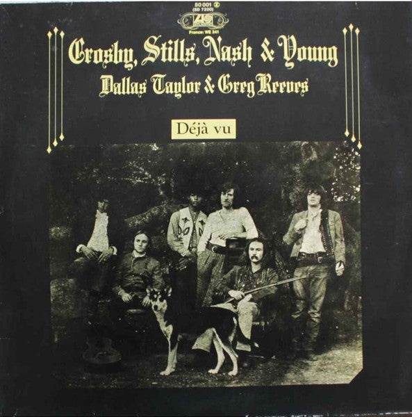 Crosby, Stills, Nash & Young : Déjà Vu (LP, Album, RE)
