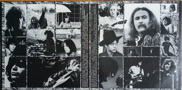 Crosby, Stills, Nash & Young : Déjà Vu (LP, Album, RE)