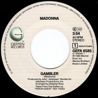 Madonna : Gambler (7", Single)