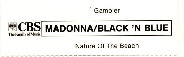 Madonna : Gambler (7", Single)