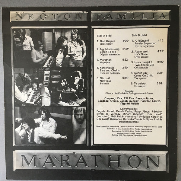 Neoton Família : Marathon (LP, Album, Exp)