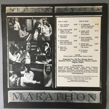 Neoton Família : Marathon (LP, Album, Exp)