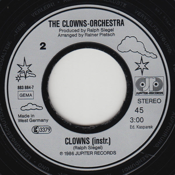 Clowns : Clowns (7", Single)