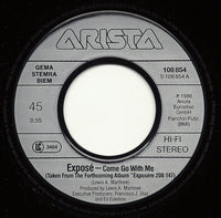 Exposé : Come Go With Me (7", Single)