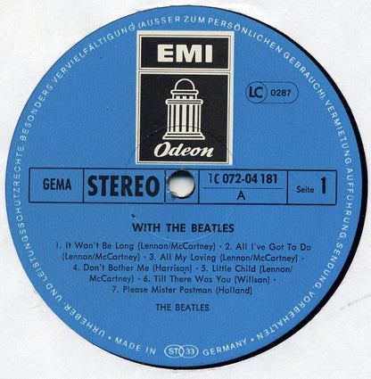 The Beatles : With The Beatles (LP, Album, RE)