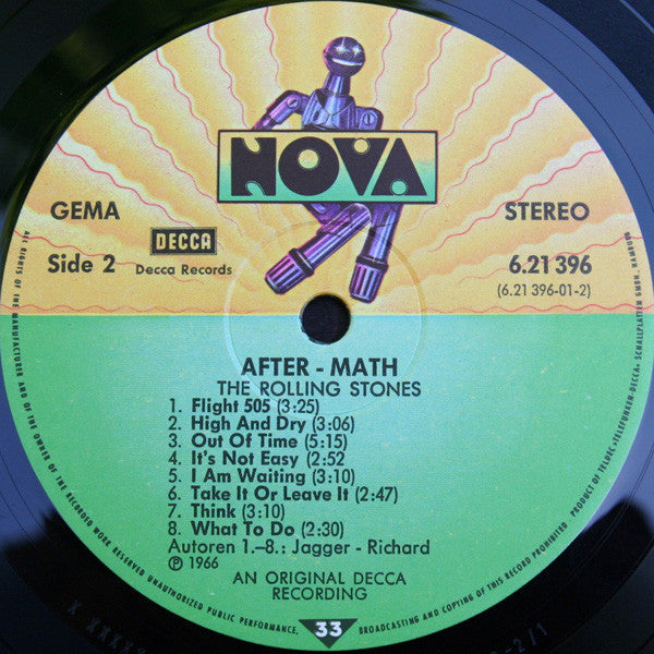 The Rolling Stones : Aftermath (LP, Album, RE)