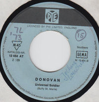 Donovan : Catch The Wind / Universal Soldier (7", Single, Mono)