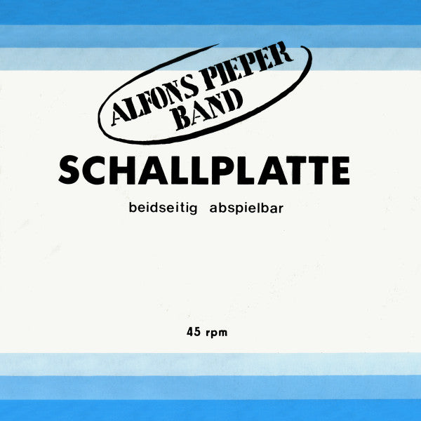 Alfons Pieper Band : Schallplatte Beidseitig Abspielbar (7")
