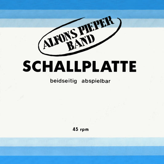 Alfons Pieper Band : Schallplatte Beidseitig Abspielbar (7")