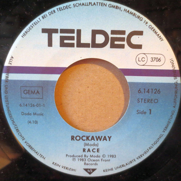 Race (2) : Rockaway (7", Single)