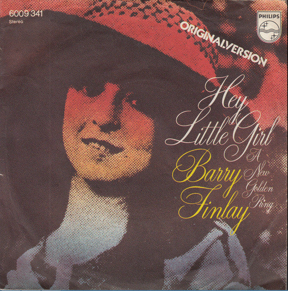 Barry Finlay : Hey Little Girl (7", Single)