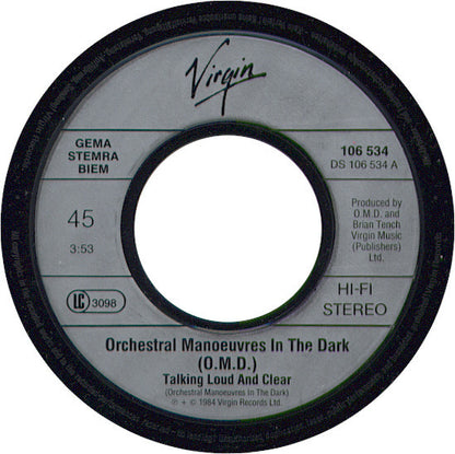 Orchestral Manoeuvres In The Dark : Talking Loud And Clear (7", Single)