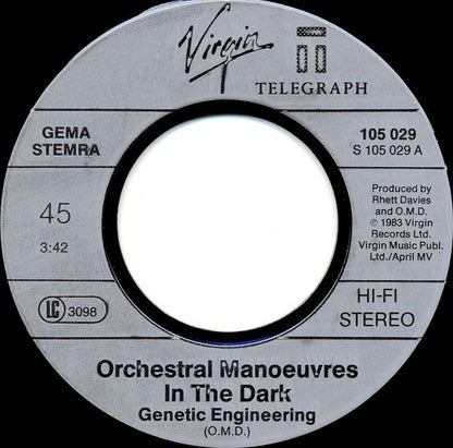 OMD* : Genetic Engineering (7", Single)