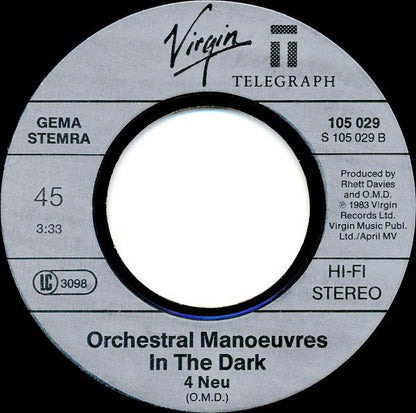 OMD* : Genetic Engineering (7", Single)