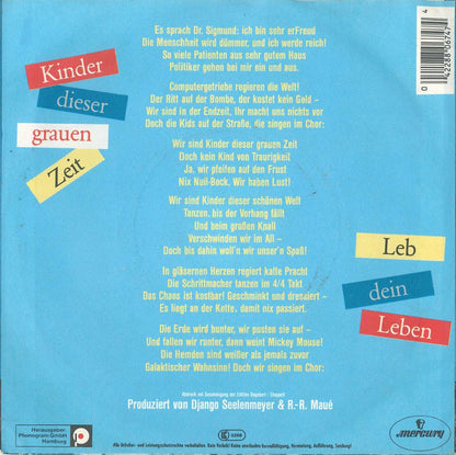 M.A.X. (4) : Kinder Dieser Grauen Zeit (7", Single)