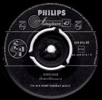 The New Benny Goodman Sextet : Undecided / Between The Devil And The Deep Blue Sea (7", EP)