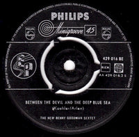The New Benny Goodman Sextet : Undecided / Between The Devil And The Deep Blue Sea (7", EP)