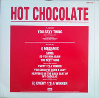 Hot Chocolate : You Sexy Thing (Extended Replay Mix) / Megamix (12")