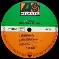 AC/DC : Highway To Hell (LP, Album, RE)