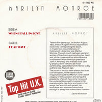 Marilyn Monroe : When I Fall In Love (7", Single)